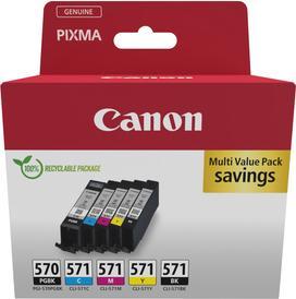 Canon Pgi-570, Cli-571 (M, PGBK, CF, Y, C)