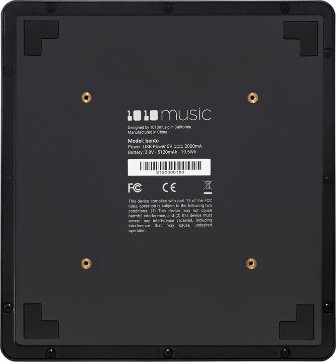 Actual product image 1010music bento