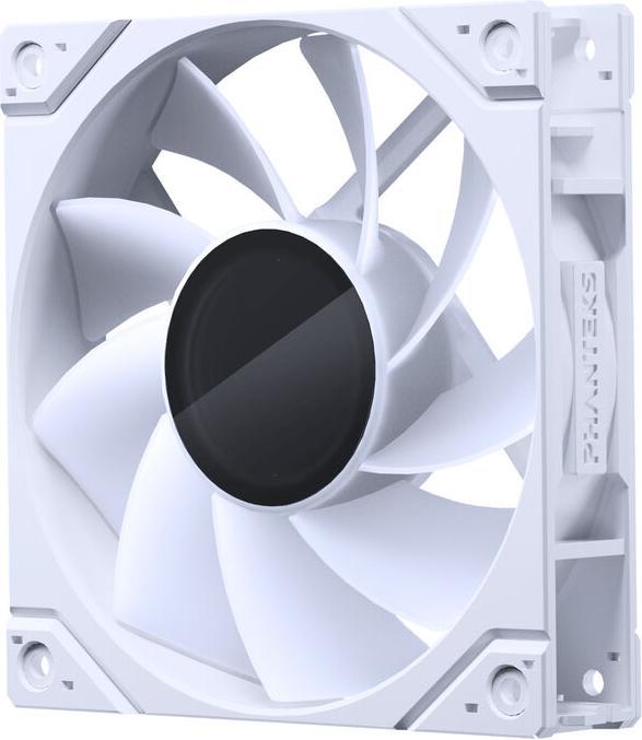 Actual product image Phanteks M25 Gen2 PWM D-RGB fan - reverse blade, 120mm, white (120 mm)