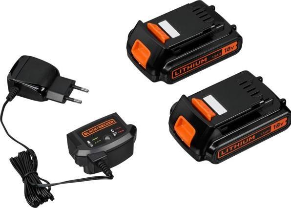 Image du produit Black & Decker Tournevis sans fil BDCDC18KBQW pour perceuse sans fil (Fonctionnement sur batterie)