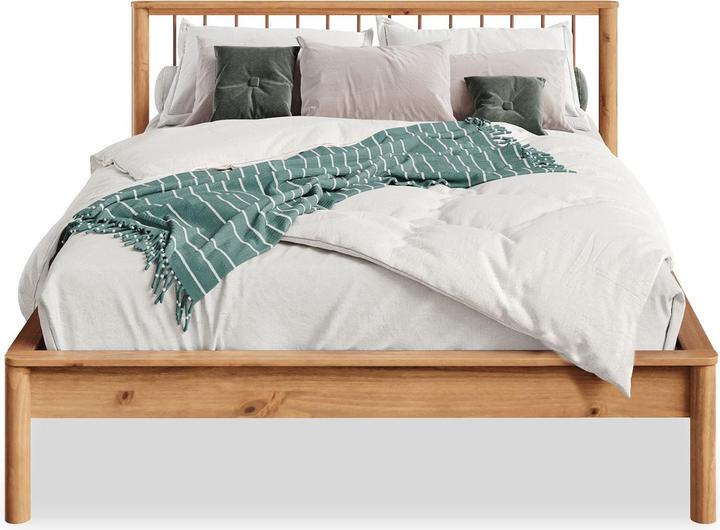 Actual product image IDIMEX Massivholzbett APOANA 140x200 cm – Eichefarben (140 x 200)