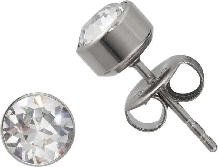 Image du produit Bijouteria Clous d'oreille (Acier inoxydable, Cristallin, PVC)