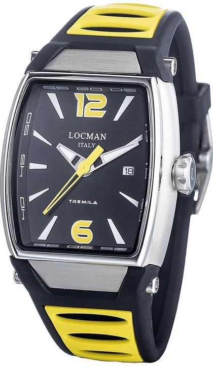 Image du produit Locman Italy Montre homme Tremila jaune Ref. 0552A (Montre analogique, 50 mm)