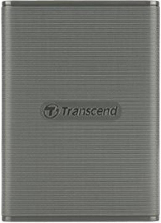 Transcend ESD360C 1TB, USB 20Gbps Type C, Externí SSD disk (3D NAND flash), kompaktní rozměry, šedý (1000 GB)