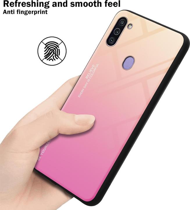 Immagine prodotto Cadorabo Copertura in vetro TPU 2 colori (Samsung Galaxy M11, Samsung Galaxy A11)