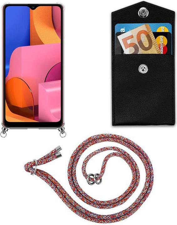 Produktbild Cadorabo TPU Handy Kette SILBER Cover
