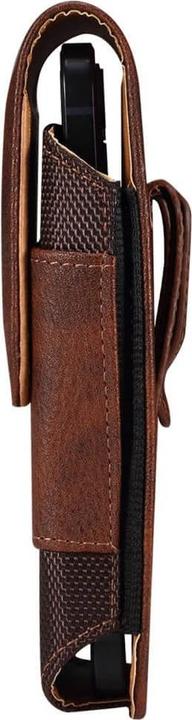 Produktbild Cover-Discount Nylon - Leder Gurttasche mit Kartenfach braun / M