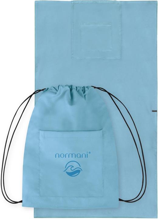 Produktbild Normani Badehandtuch mit Rucksackfunktion (90 x 170 cm)