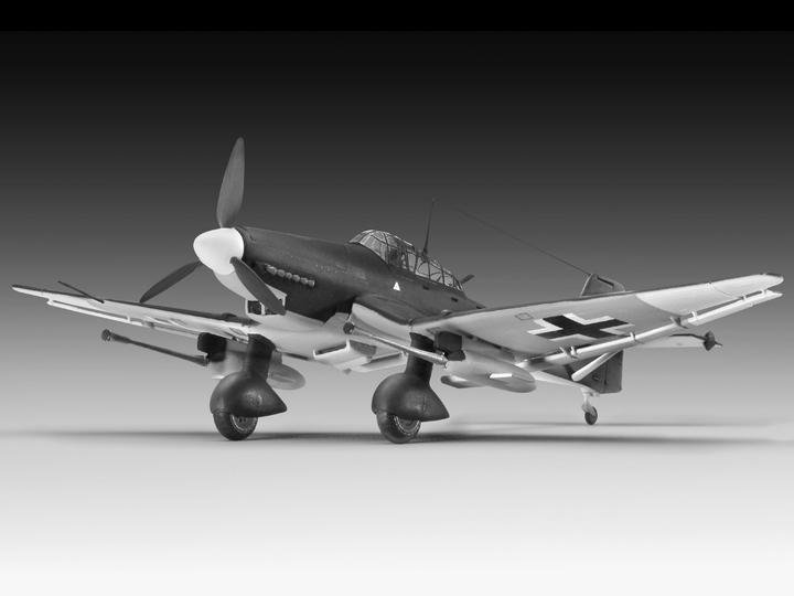 Actual product image Revell Junkers Ju 87 G-2 Tank Buster