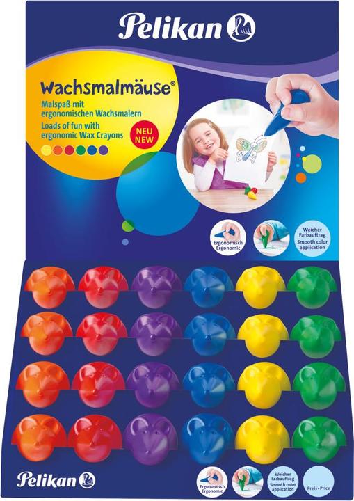 Produktbild Pelikan Wachsmalmäuse (Multicolor)