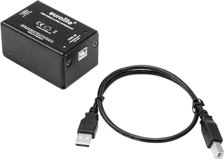 Produktbild Eurolite DMX Interface USB-DMX512 PRO M