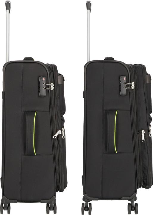 Actual product image D&N Travel Line 6704 - single suitcase (61 l, M (50 - 90l))