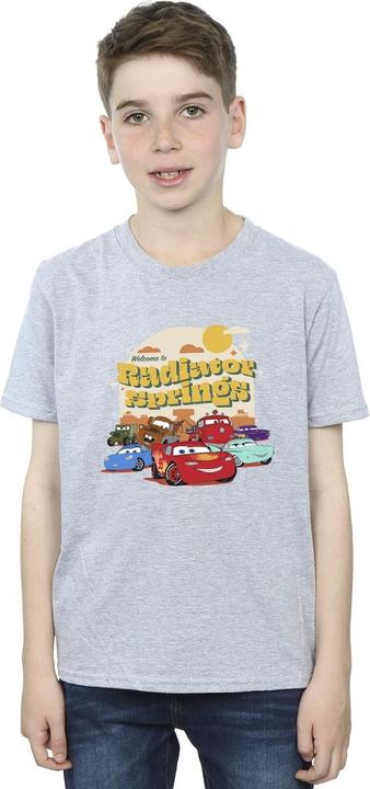 Actual product image Disney Boys Cars Radiator Springs Group T-Shirt (116)