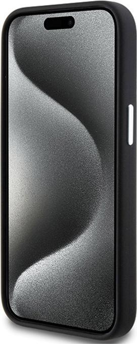 Produktbild BMW BMHMP15SSILBK2 iPhone 15 6.1" czarny/black Signature Liquid Silicone MagSafe (Apple iPhone 15)