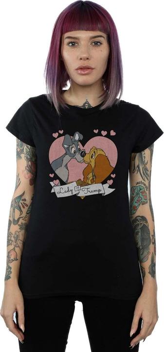 Image du produit Disney - T-shirt LADY AND THE TRAMP LOVE - Femme (M)