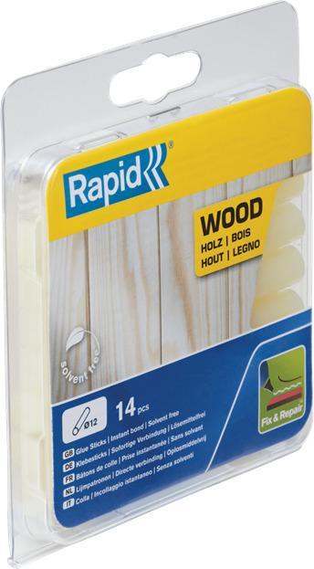Rapid Holz Klebesticks Ø12x94mm 14 Stück