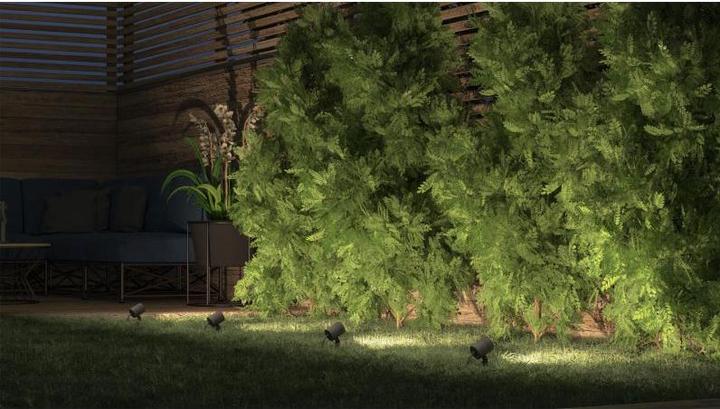 Produktbild Müller Licht Müller-Licht tint LED-Gartenspot Flores LED fest eingebaut 1.8 W Warmweiss, RGB (180 lm, IP44)