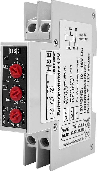 Actual product image Offgridtec Voltage monitoring 12V