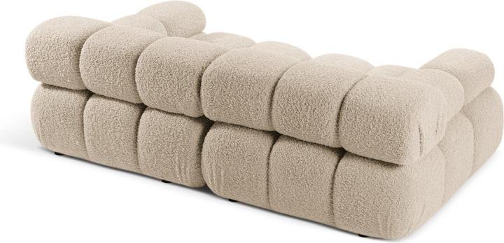 Image du produit Micadoni Canapé Modulaire Velours, "Bellis", 2 Places, 188x94x70 Fabriqué en Europe (4 places, 3 places, 2 places)