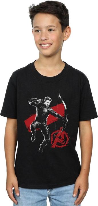 Actual product image Boys Avengers Endgame Mono Hawkeye T-Shirt (152, 158)
