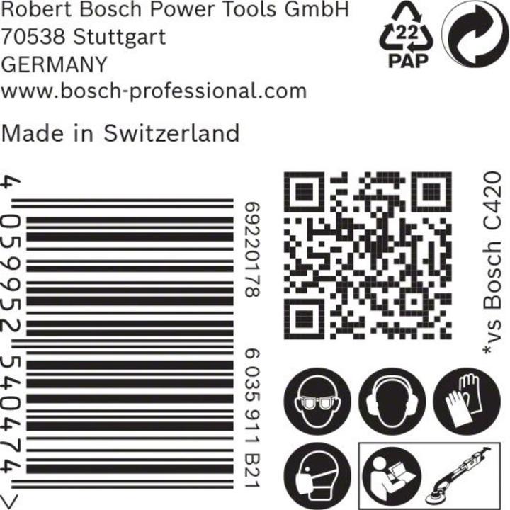 Immagine prodotto Bosch Professional Zubehör Expert M480 Rete di levigatura per levigatrice a secco, 225 mm, G 120, 25 pz. (120)