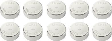 Actual product image Voltcraft AG13 button cell LR 44 alkaline manganese 140 mAh 1.5 V 10 pcs. (10 pcs., LR44, 140 mAh)