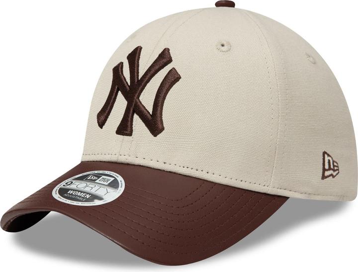 Produktbild New Era 9Forty Damen Cap - Kunstleder Schirm Ny Yankees