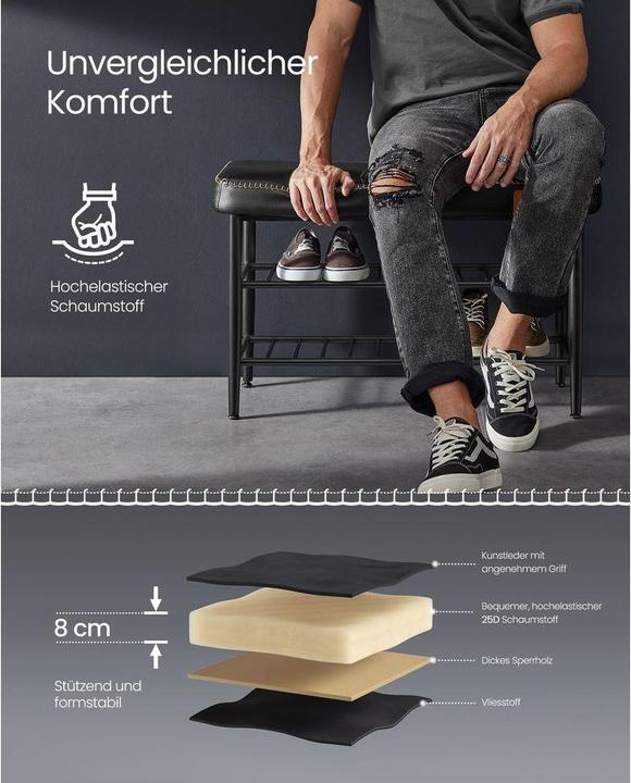 Actual product image Vasagle Echo (80 x 30 x 50 cm)