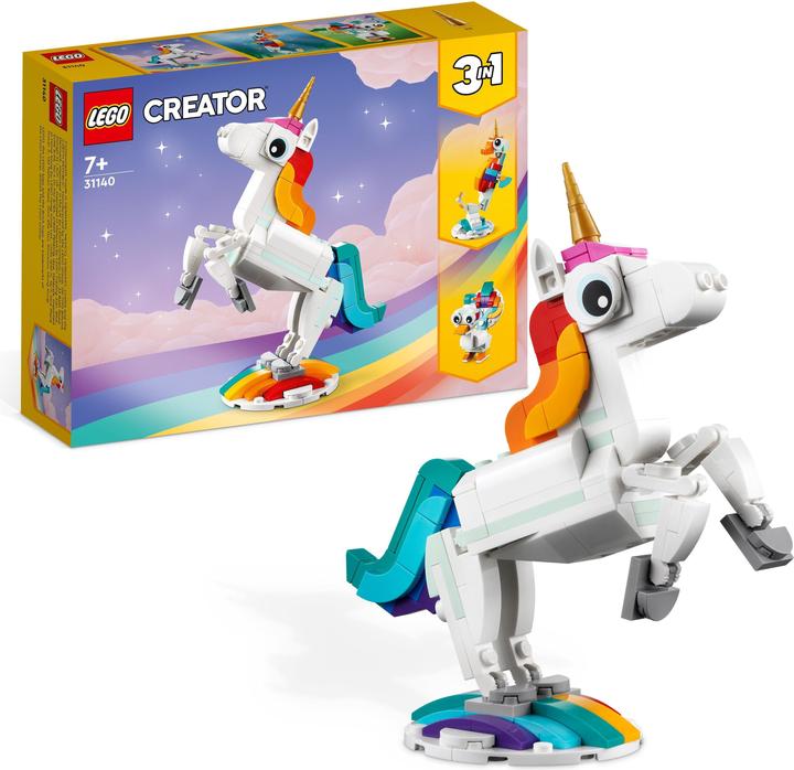 Actual product image LEGO 31140 Magic Unicorn (31140, LEGO Creator 3-in-1)