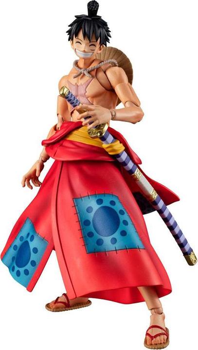 Actual product image Megahouse AF One Piece Luffy Taro VAH 17cm