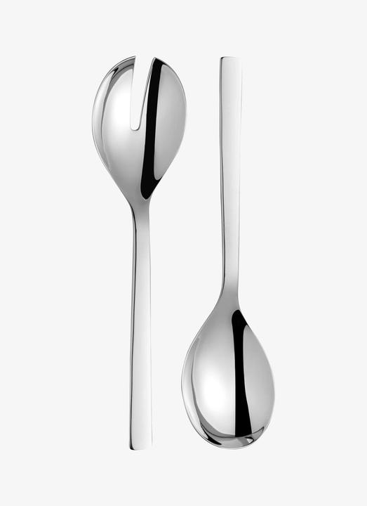 Productafbeelding WMF Saladeservers Serveerbestek 25cm Nuova 18/10 roestvrij staal gepolijst (Salade servers)