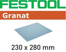 Immagine prodotto Festool Zubehör 201087 Schleifpapier 230x280 P60 GR/50 Granat (P60)