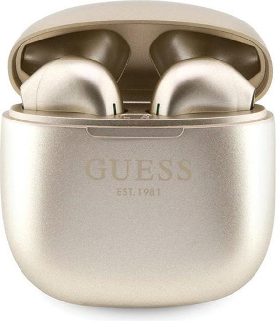 Guess słuchawki Bluetooth GUTWST26PSD TWS + stacja dokująca złoty/gold Classic EST Logo (Kabellos)