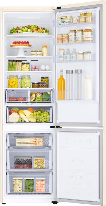 Produktbild Samsung RB38C603DEL EcoFlex AI Freistehender Kombikühlschrank mit Gefrierfach Wifi 2m 39 (390 l)
