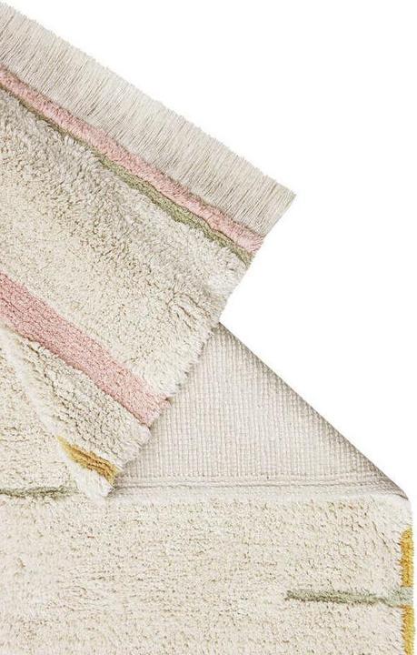 Actual product image Lorena Canals Rug Lanes Vintage Nude - XS (90 x 130 cm)