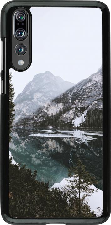Produktbild PhoneLook Hülle Winter 22 snowy mountain and lake (Huawei P20 Pro)