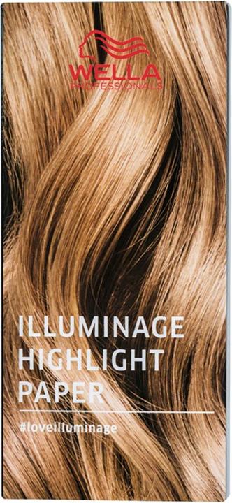 Actual product image Wella Illuminage Highlight Paper Sheet