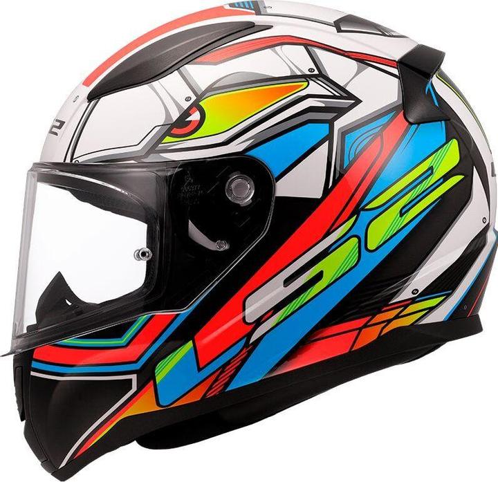 Produktbild LS2 FF353 RAPID II XDRON Integralhelm weiss-neon orange 3XL (3XL)