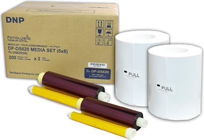 Image du produit DNP DS 620 Kit média 15x20 cm 2x 200 feuilles (15 x 20 cm, 200 x)