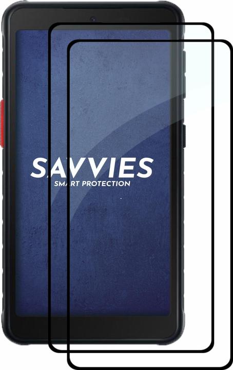 Immagine prodotto Savvies Protezione dello schermo in vetro blindato a schermo intero (2 Pezzo/i, Samsung Galaxy Xcover 5)