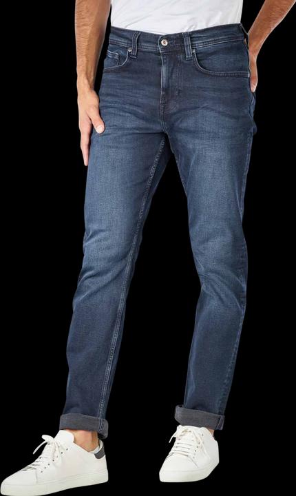 Actual product image Mustang Mid Rise Orlando Jeans Slim Fit Blue Black (W32/L30)