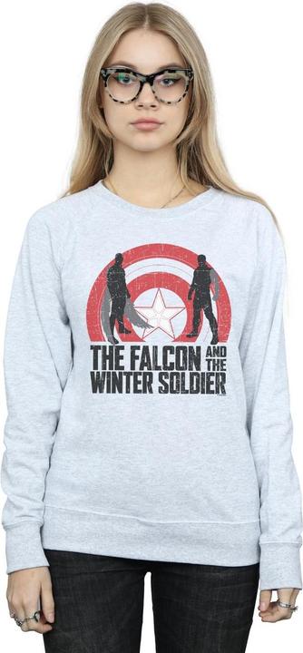 Produktbild The Falcon And The Winter Soldier Shield Silhouettes Sweatshirt (XL)