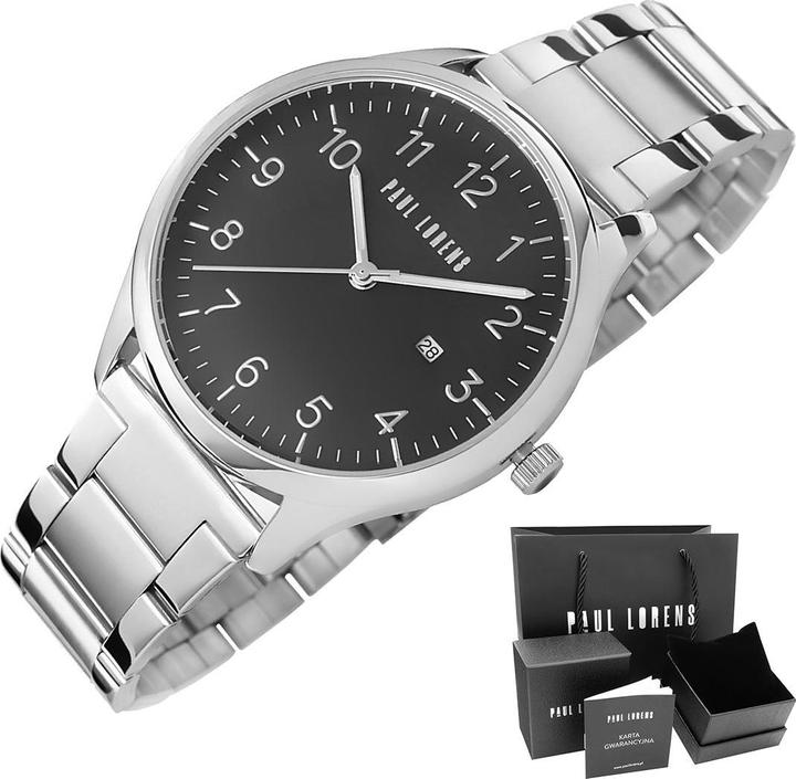 Produktbild Paul Lorens HERRENUHR – PL1273B2-1C1 (zg351a) + BOX (200 mm)