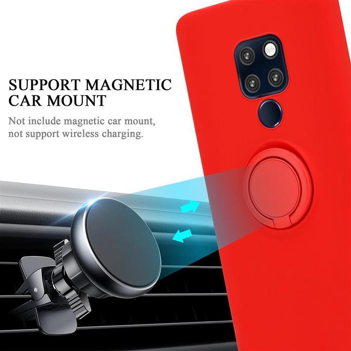 Productafbeelding Cadorabo TPU Vloeibare Ring Silicone Hoesje (Huawei Mate 20)