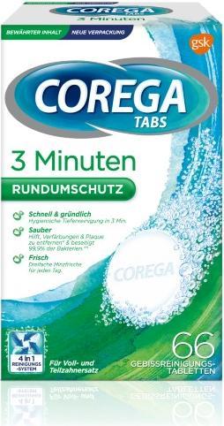 GSK Corega Tabs 3 Minutes