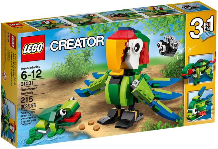 Produktbild LEGO Regenwaldtiere (31031, LEGO Creator Expert)