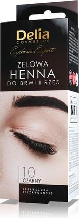 Actual product image Delia Cosmetics Delia - Henna for eyebrows and eyelashes gel 1.0ack 15ml
