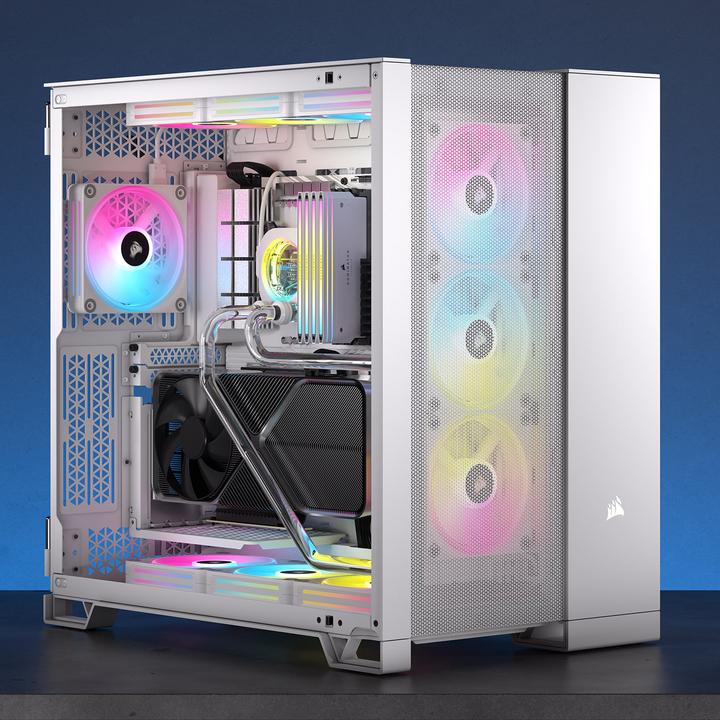 Actual product image Corsair CPC Hydro X iCUE XH405i RGB Kit white