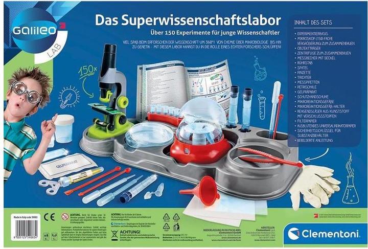 Actual product image Clementoni The Super Science Laboratory