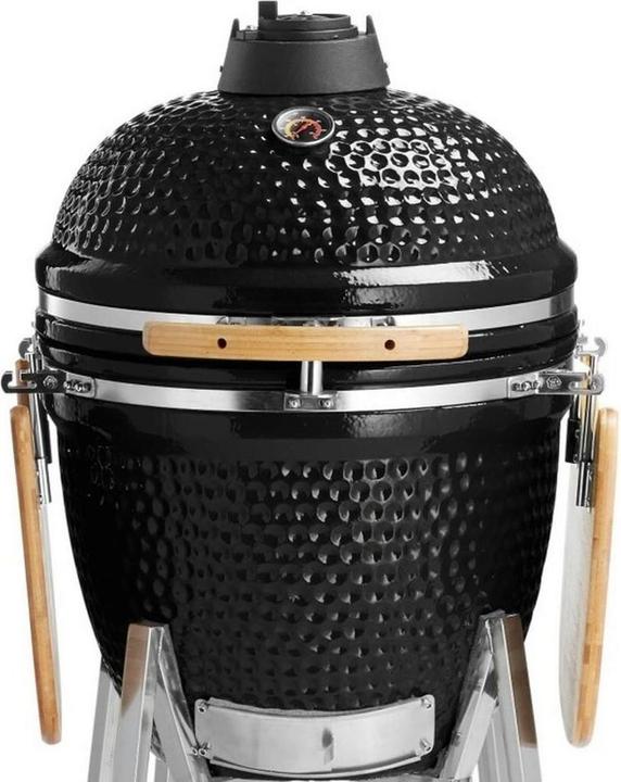 Produktbild Buschbeck Kamado Set, 8-teilig, Schwarz, Grillfläche: 47 cm² (470 mm)